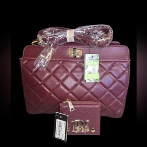 Badgley Mischka Bag And Wallet Set!